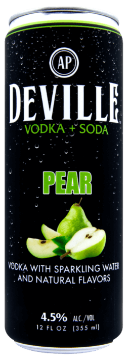 Deville Vodka Soda Pear